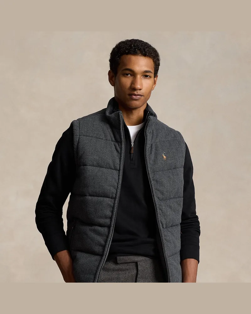 Ralph Lauren Doppellagige Weste Grey