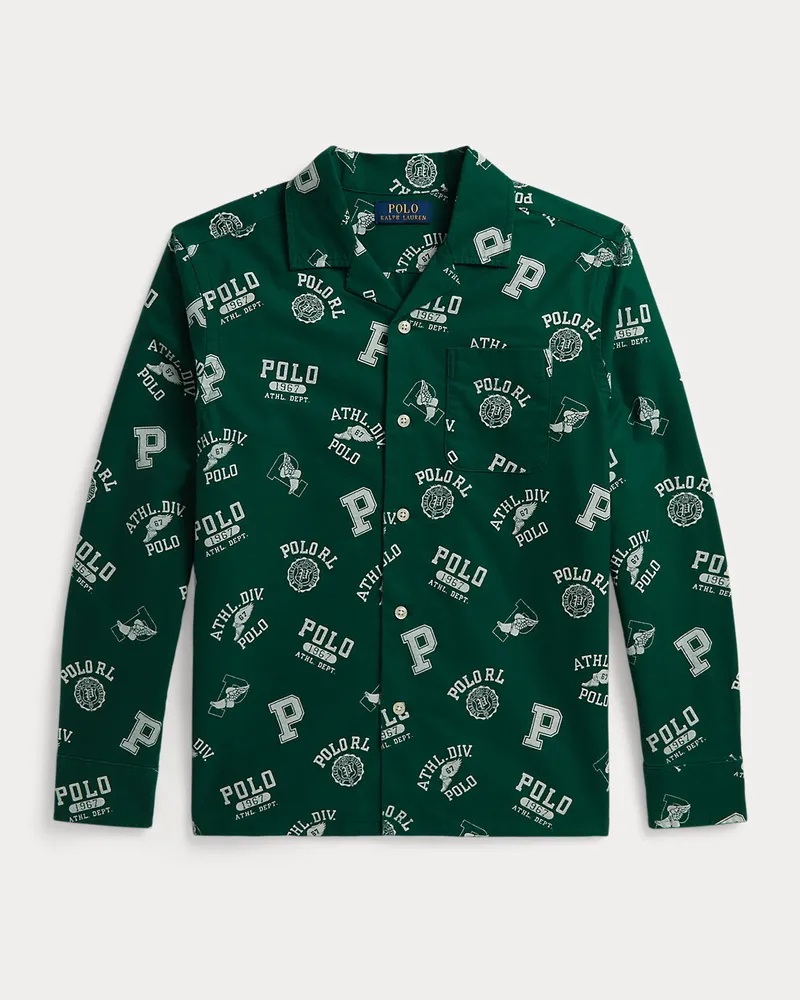 Ralph Lauren Bedrucktes Hemd aus Baumwolloxford Multi