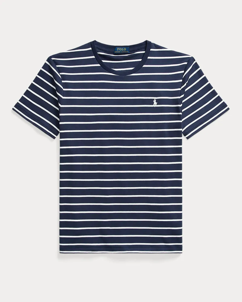 Ralph Lauren Weiches Custom-Slim-Fit T-Shirt Blue