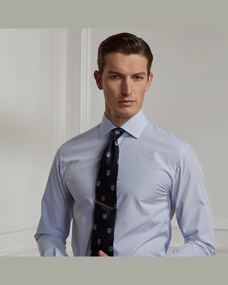Ralph Lauren Tattersall-Hemd Blue