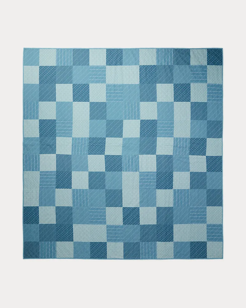 Ralph Lauren Home Tischdecke mit Patchwork-Druck Blue