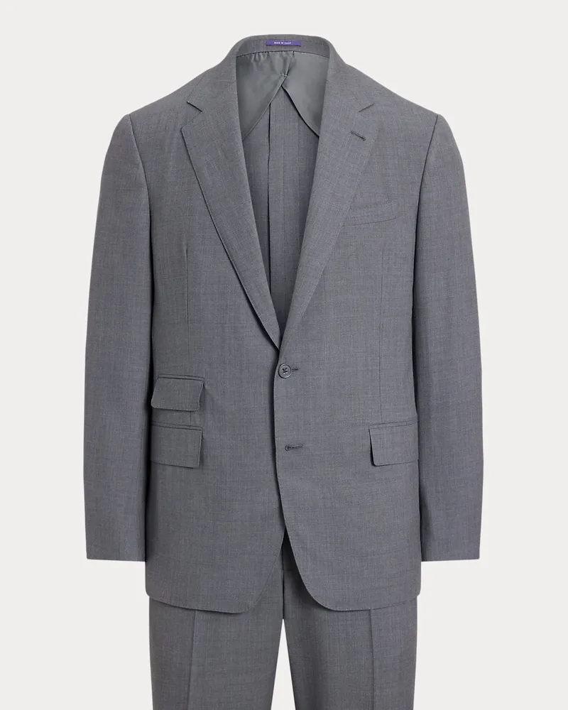 Ralph Lauren Anzug Kent mit Nagelkopfmuster Grey