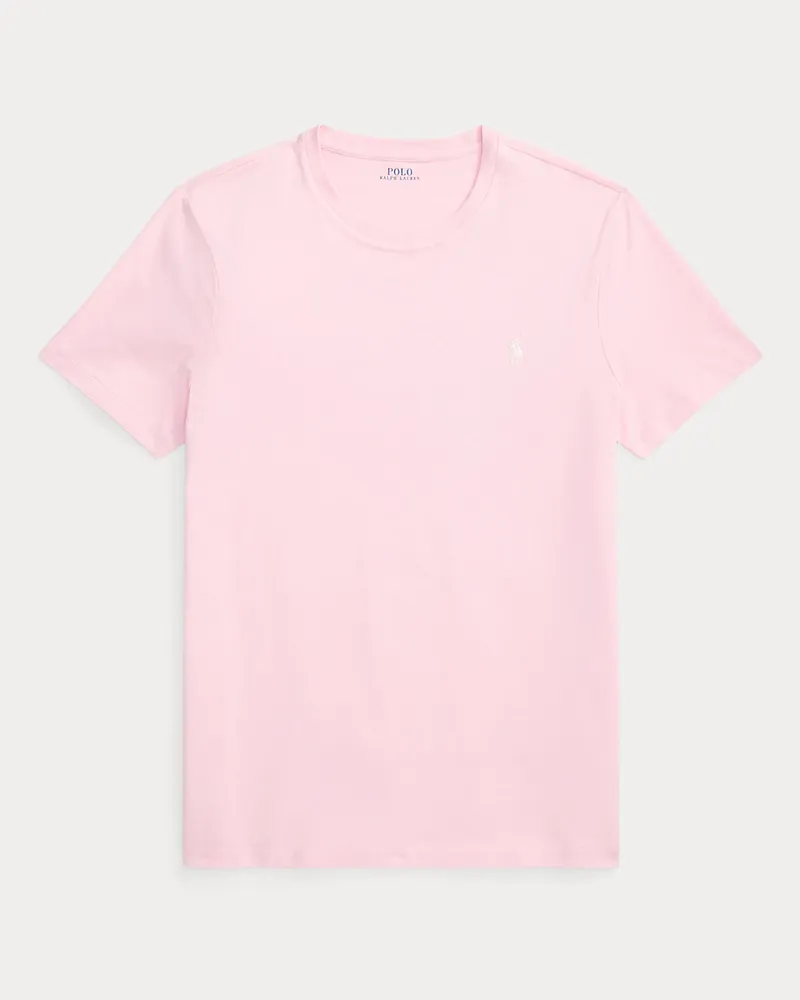 Ralph Lauren Custom-Slim-Fit Jersey-T-Shirt Pink