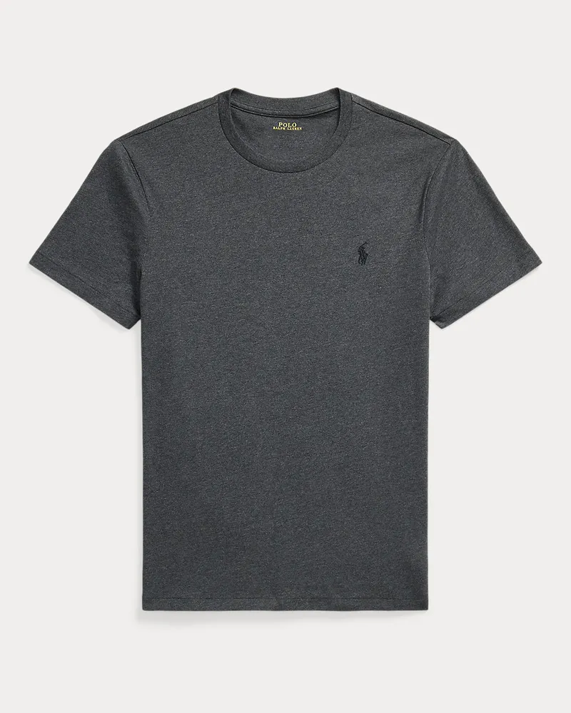 Ralph Lauren Custom-Slim-Fit Jersey-T-Shirt Grey