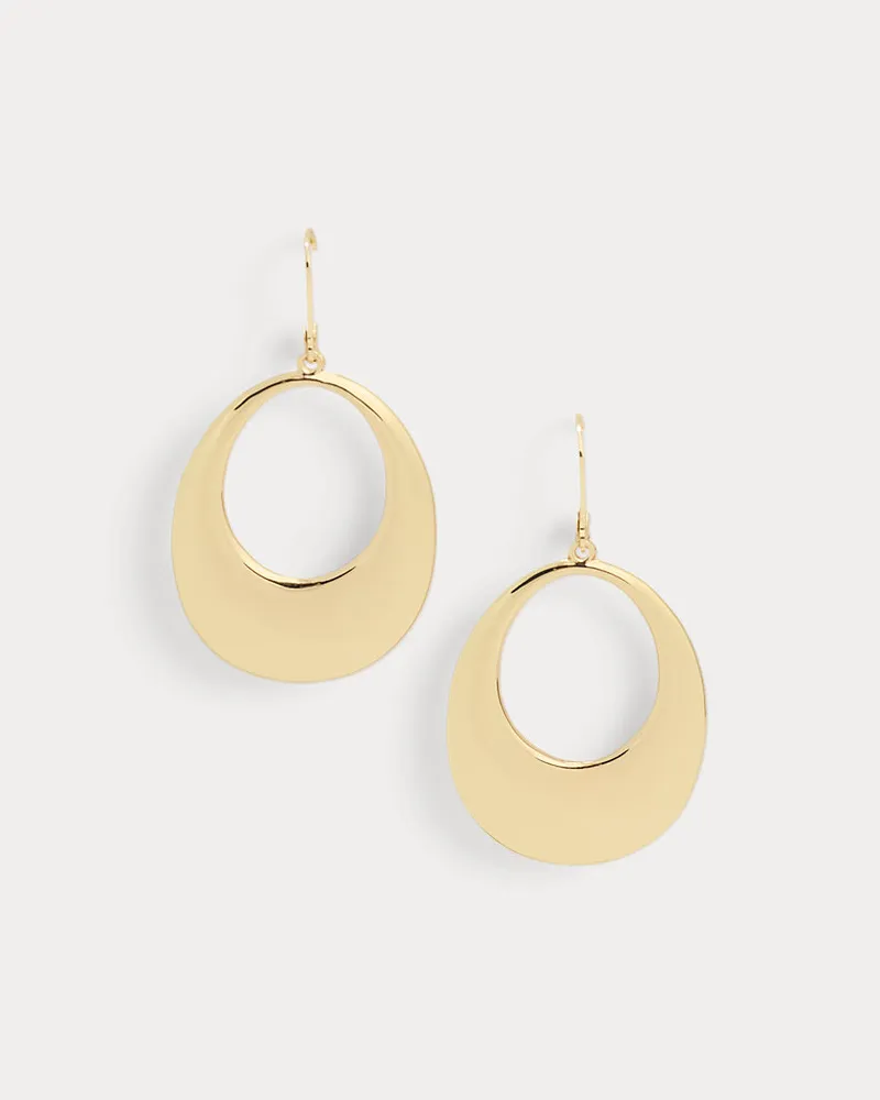 Ralph Lauren Vergoldete Creolen-Ohrhänger Gold