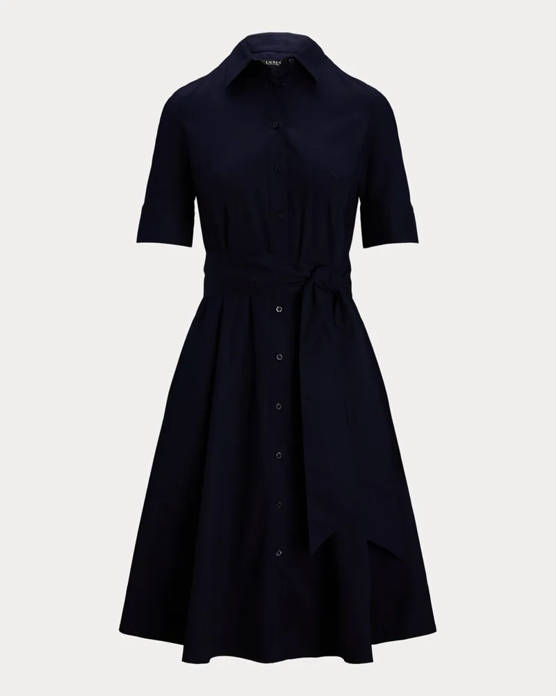 Ralph Lauren Kurzgrößen - Hemdkleid mit Gürtel Blue