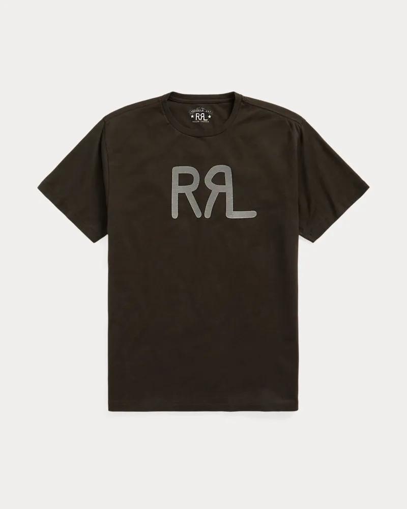 Ralph Lauren T-Shirt mit RRL-Ranchlogo Black