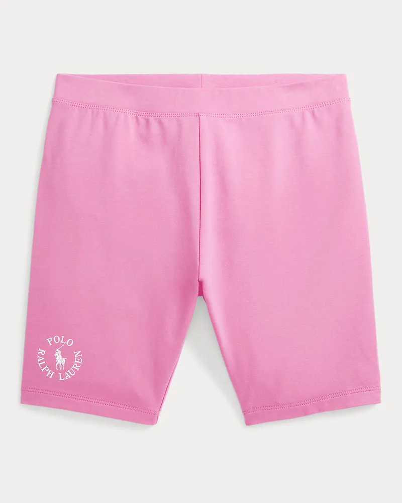 Ralph Lauren Radlerhose aus Stretchjersey Pink