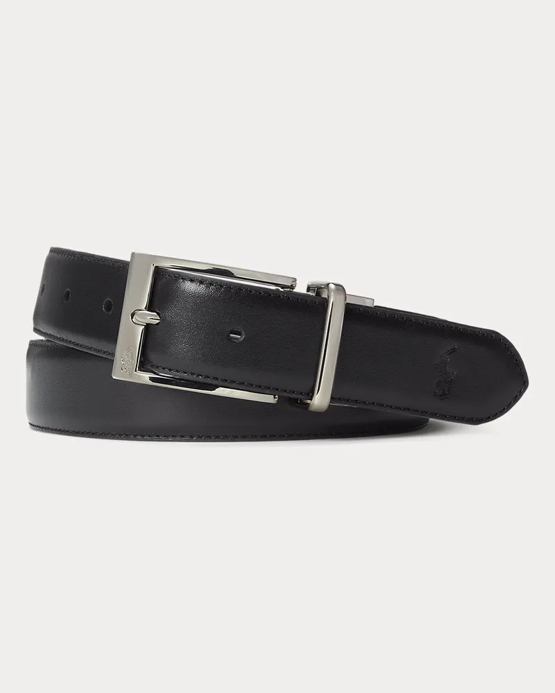 Ralph Lauren Wendegürtel aus Leder Black