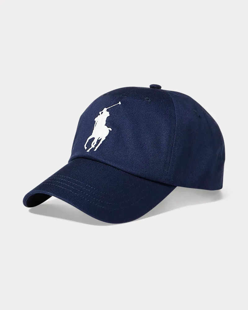 Ralph Lauren Chino-Baseballkappe mit Big Pony Multi