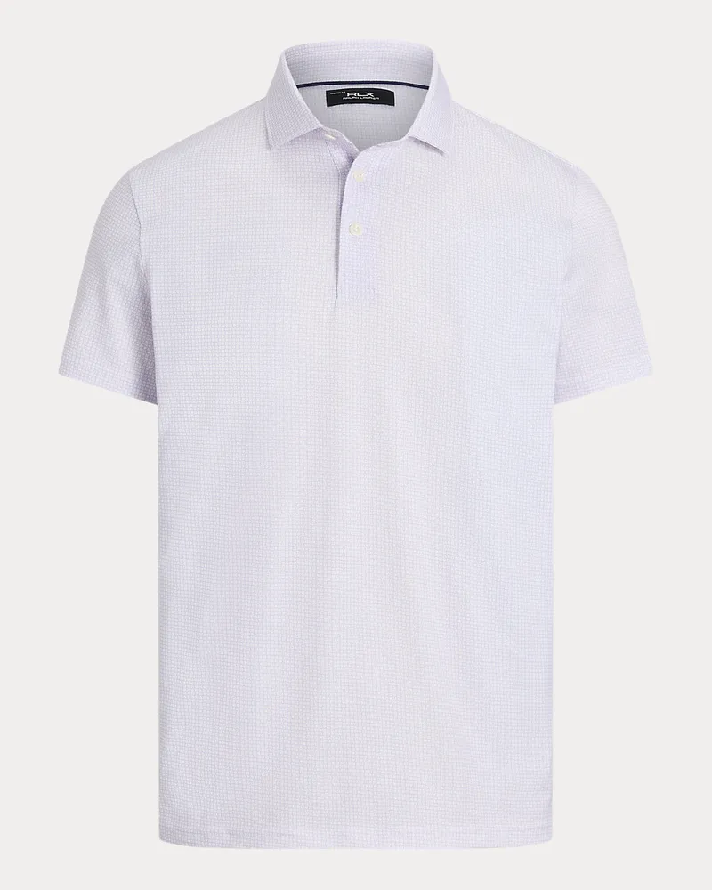 Ralph Lauren Tailored-Fit Performance-Poloshirt Purple
