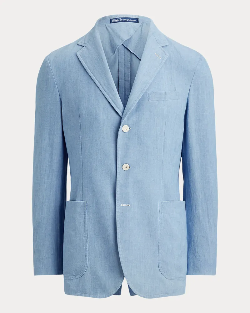 Ralph Lauren Tailored-Fit-Jacke Polo Soft Blue