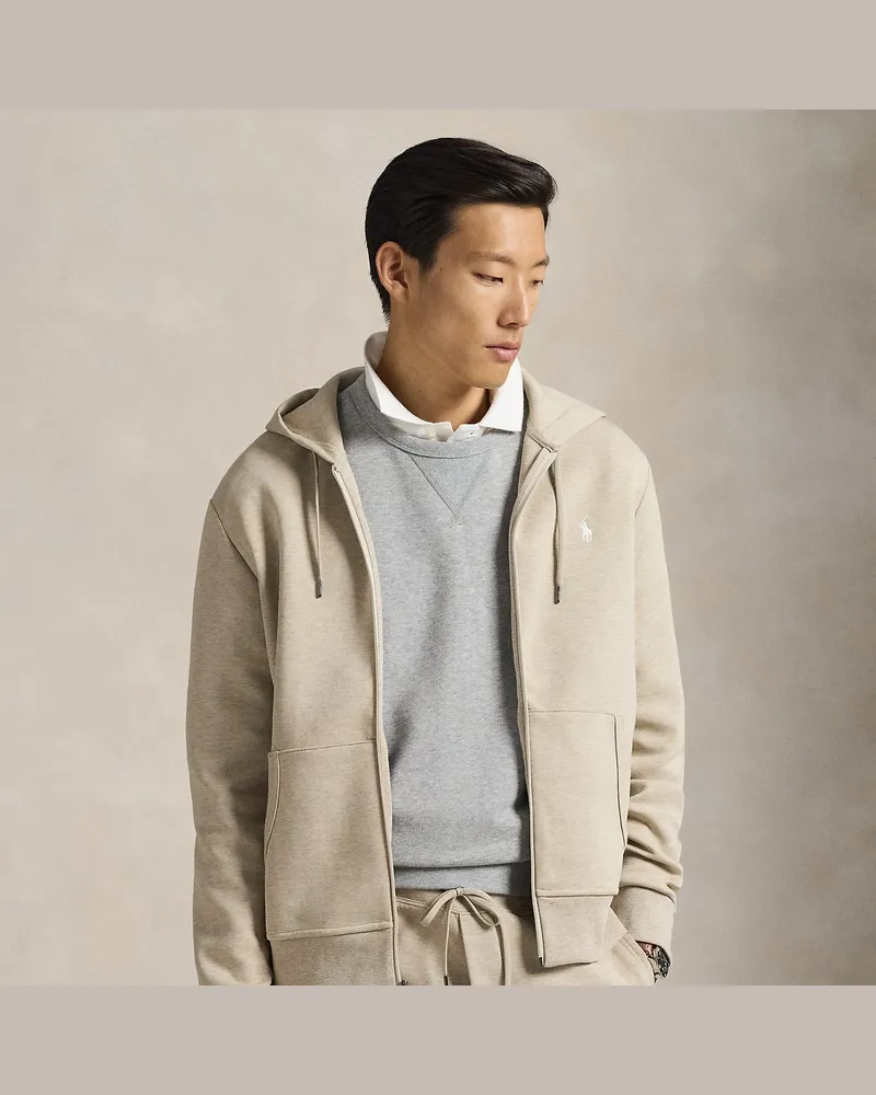 Ralph Lauren Doppellagige Kapuzenjacke Tan