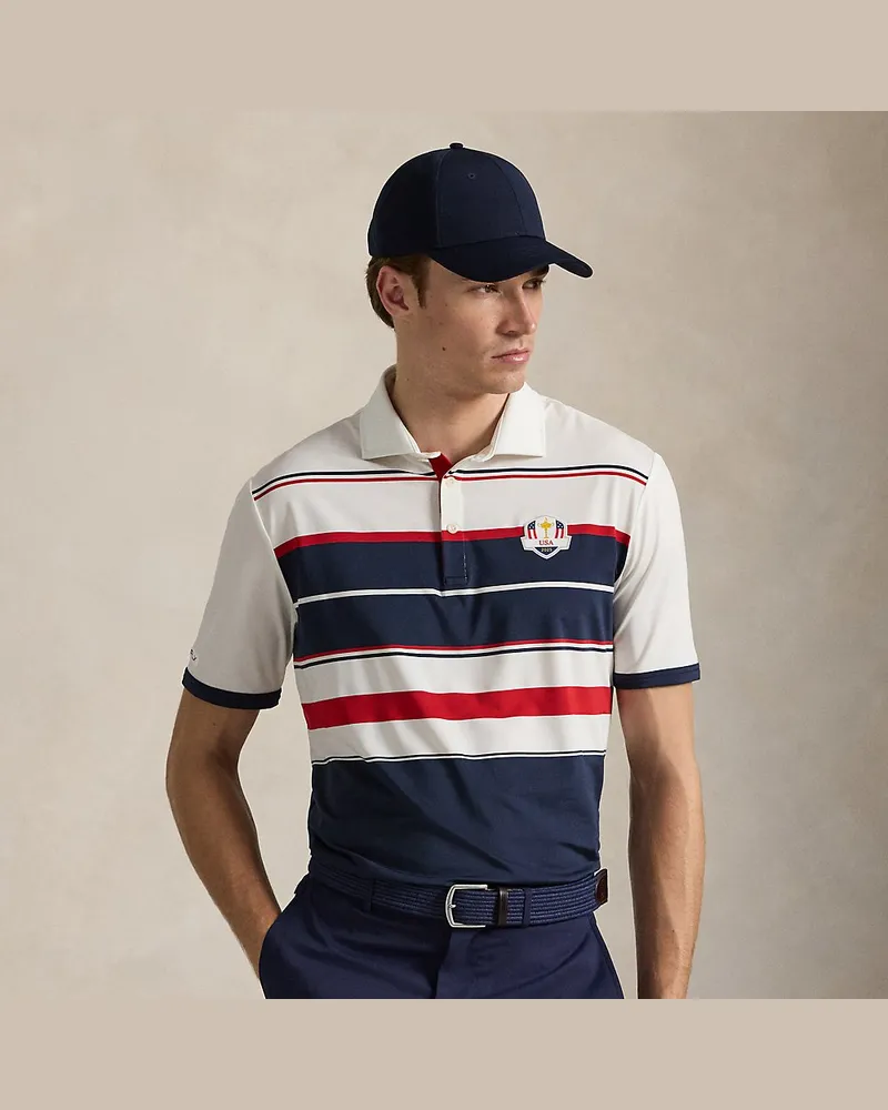 Ralph Lauren Performance-Poloshirt U.S. Ryder Cup White
