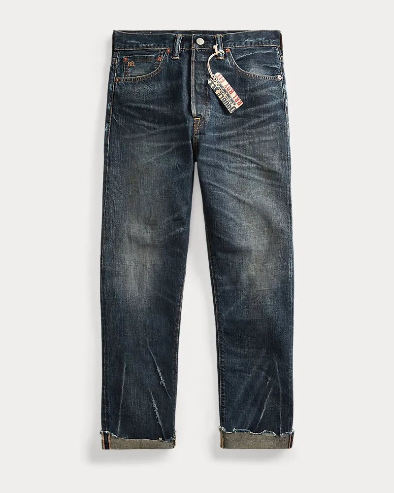 Ralph Lauren Gerade Boy-Fit-Jeans Blue