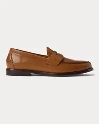 Ralph Lauren Pennyloafer Alston aus Leder Tan