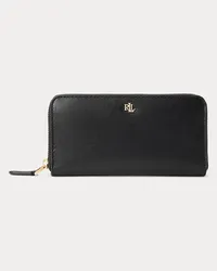 Ralph Lauren Brieftasche aus Leder Black