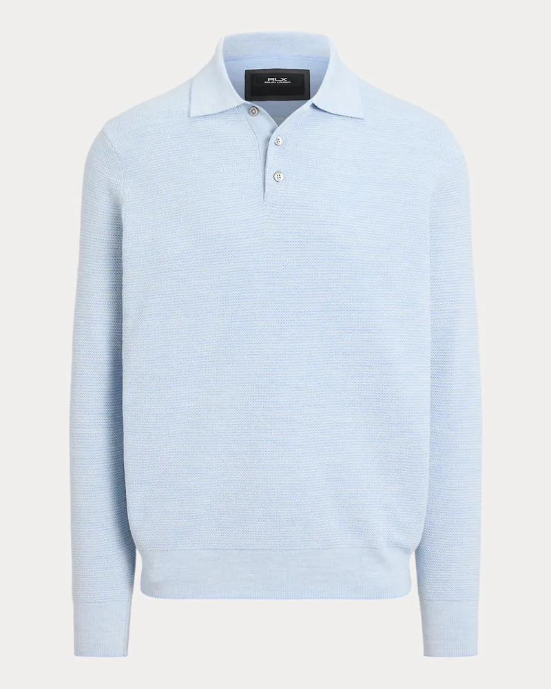 Ralph Lauren Performance-Pullover mit Polokragen Blue