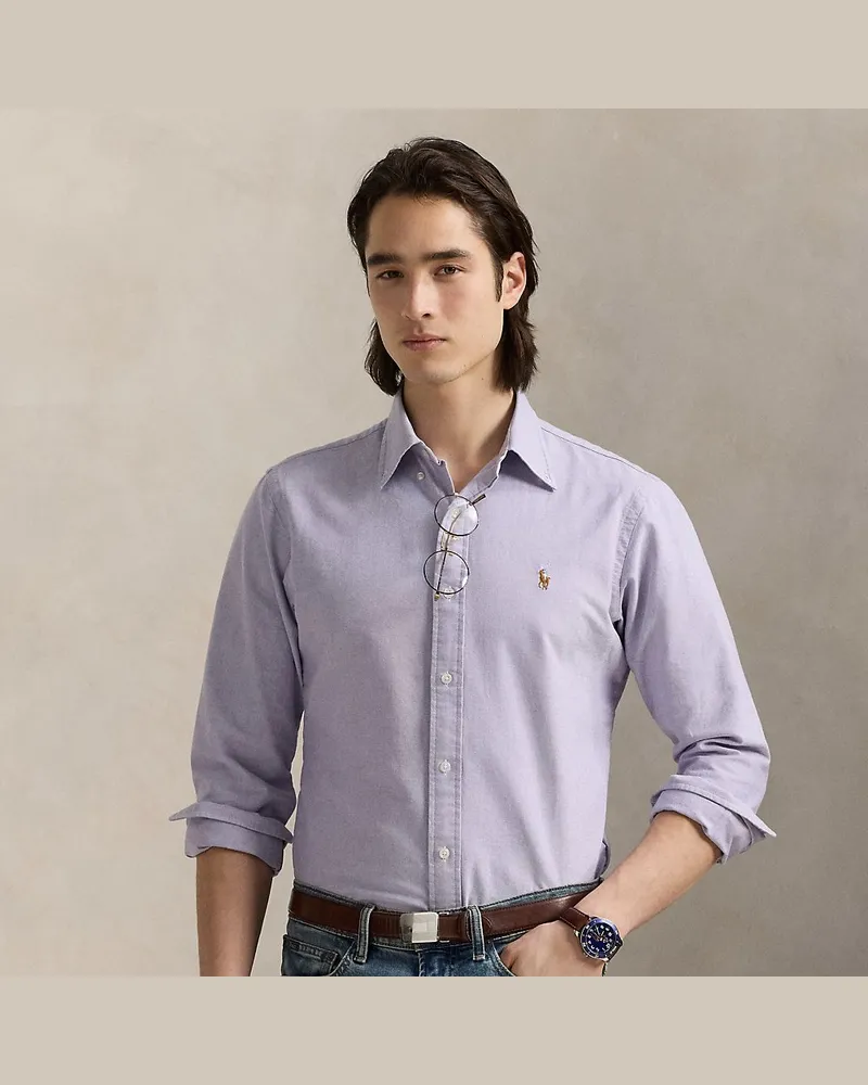 Ralph Lauren Das legendäre Oxfordhemd Purple