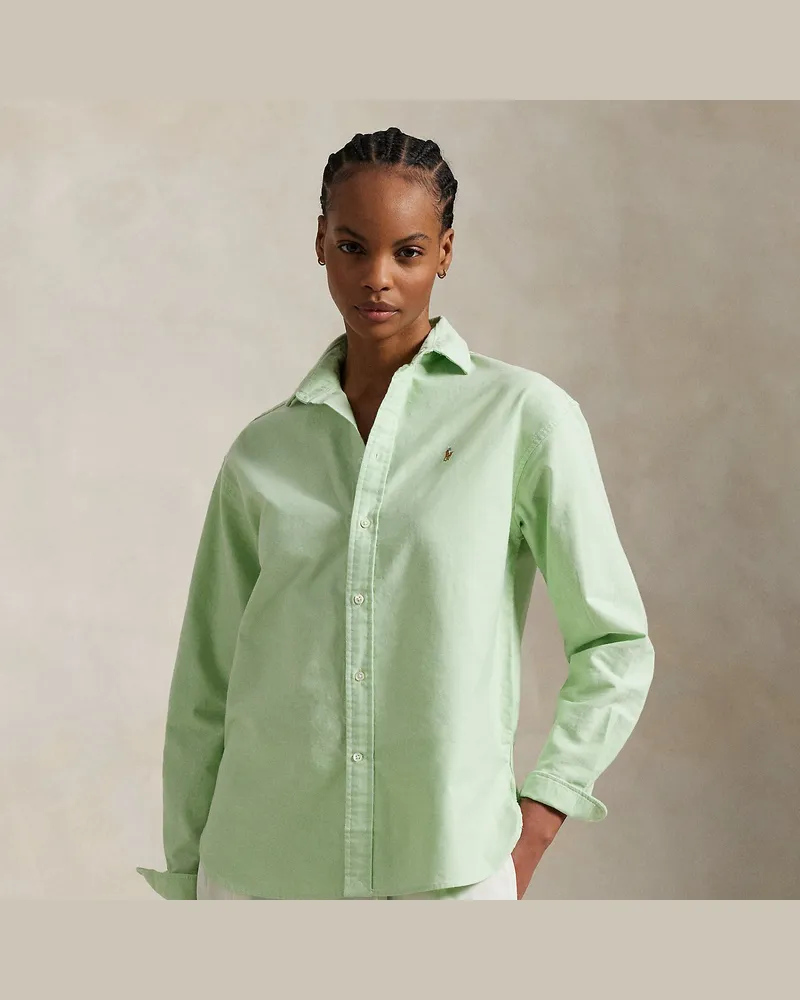 Ralph Lauren Relaxed-Fit Hemd aus Baumwolloxford Green