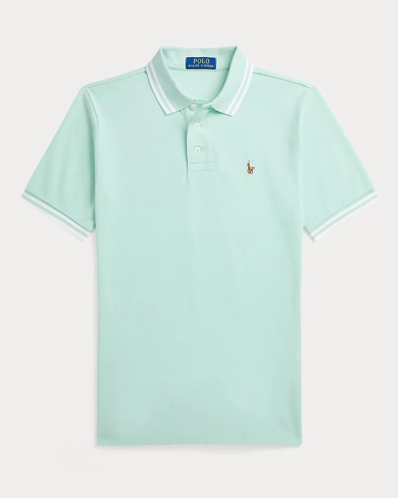 Ralph Lauren Poloshirt aus Oxford-Piqué Green