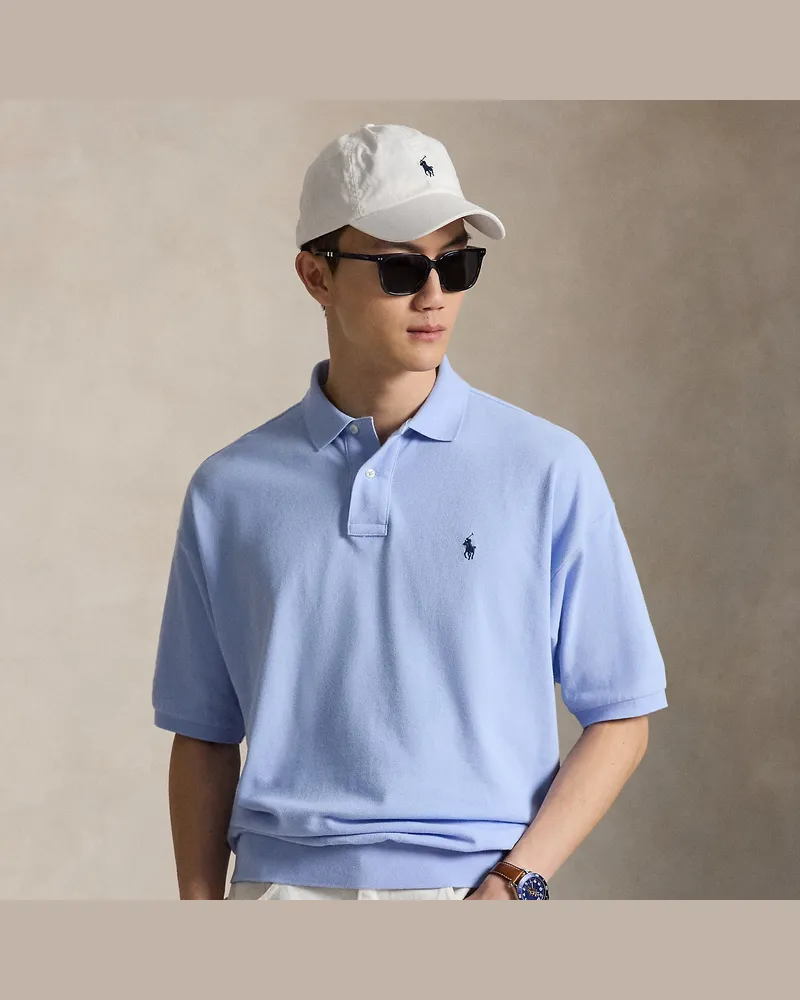 Ralph Lauren Relaxed-Fit Poloshirt aus Piqué Blue