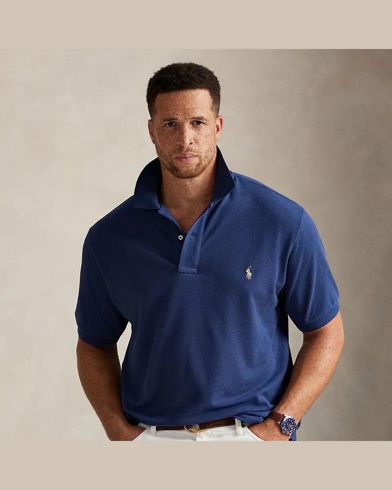 Ralph Lauren Große Größen - Das legendäre Piqué-Poloshirt Blue