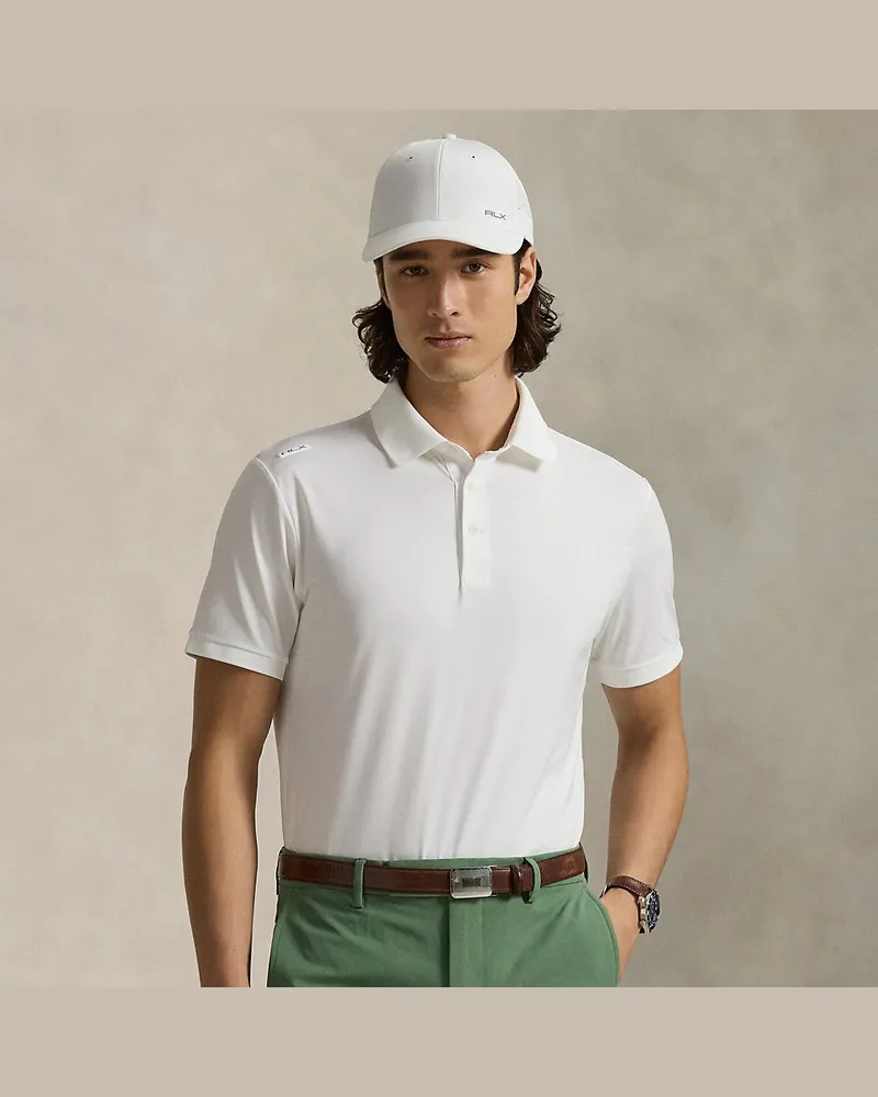 Ralph Lauren Tailored-Fit Performance-Poloshirt White
