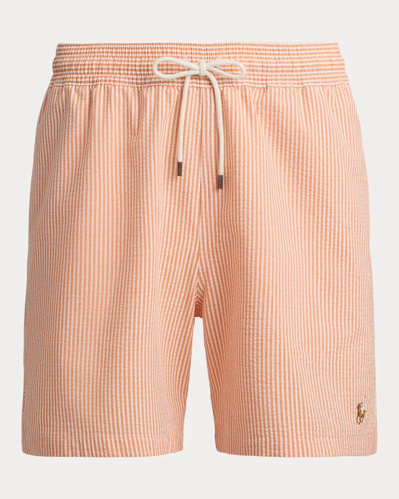 Ralph Lauren Klassische Badeshorts Traveler Orange