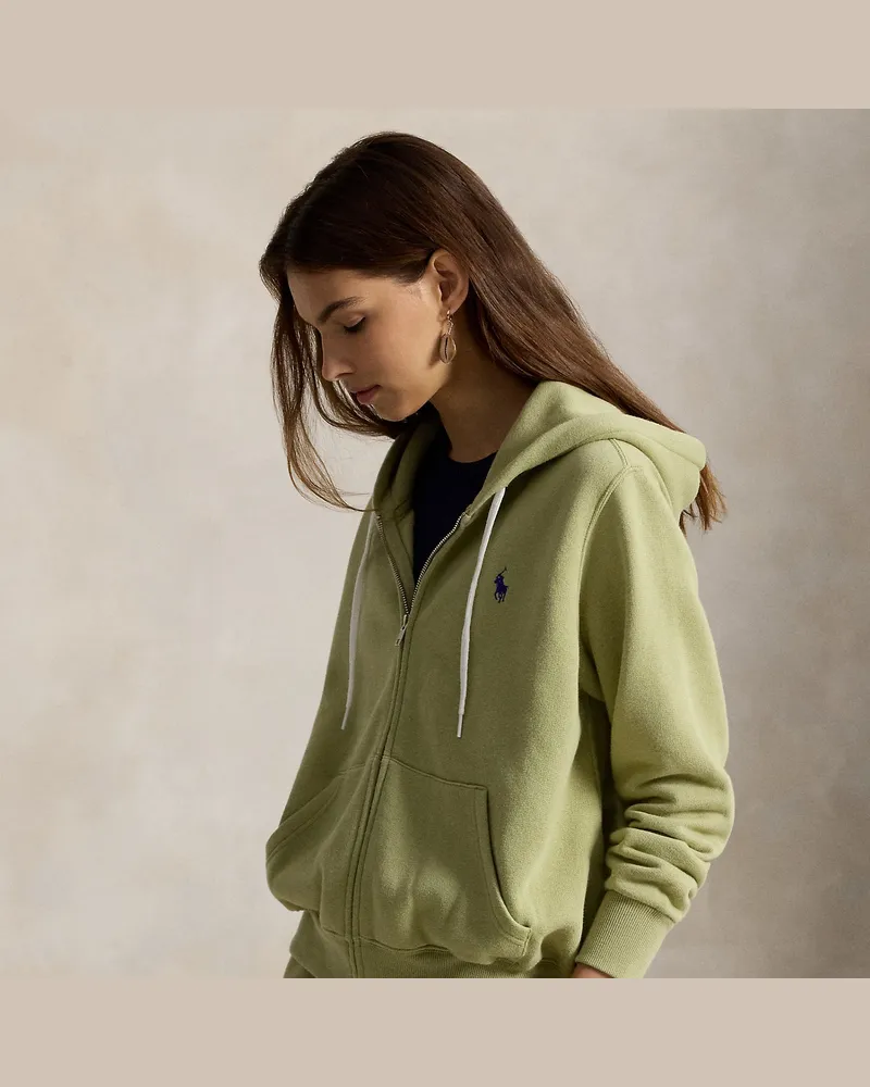 Ralph Lauren Fleece-Kapuzenjacke Green
