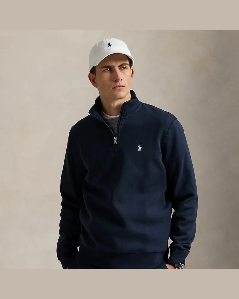 Ralph Lauren Pullover mit Viertelreißverschluss Blue