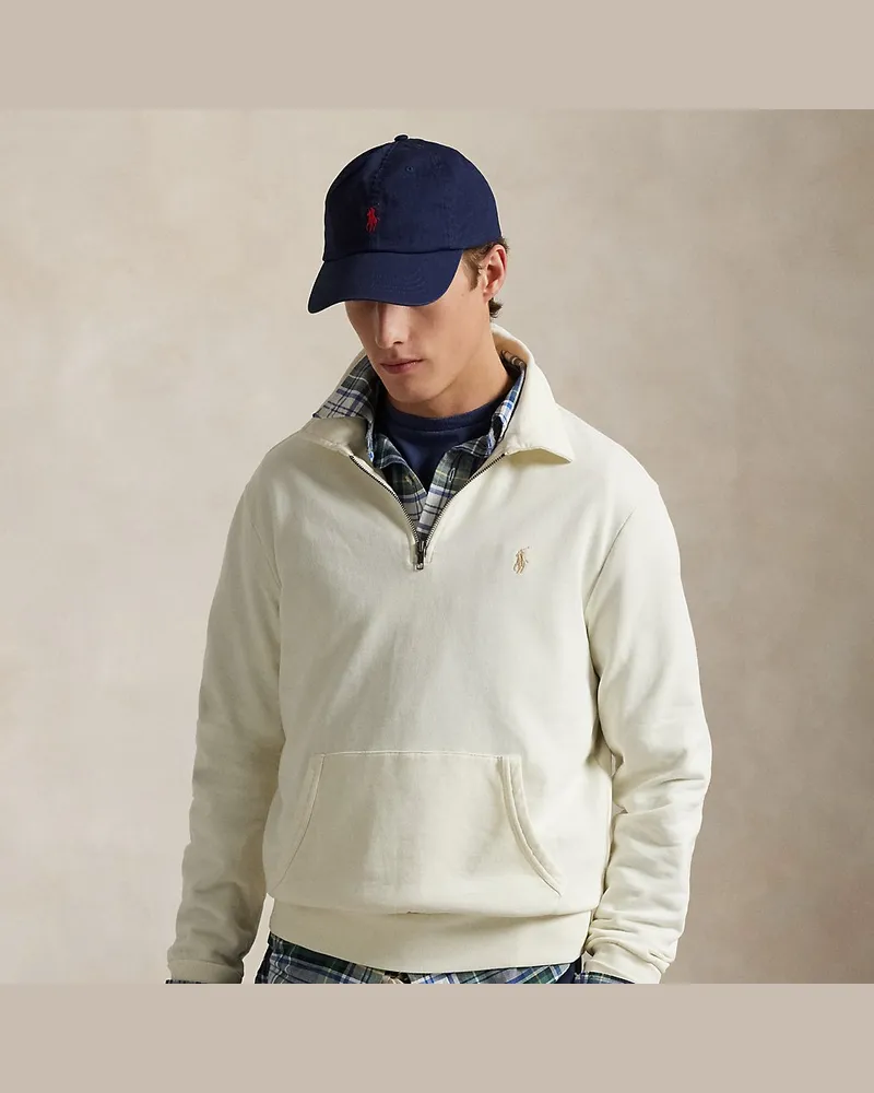 Ralph Lauren Sweatshirt aus Loopback-Fleece Cream