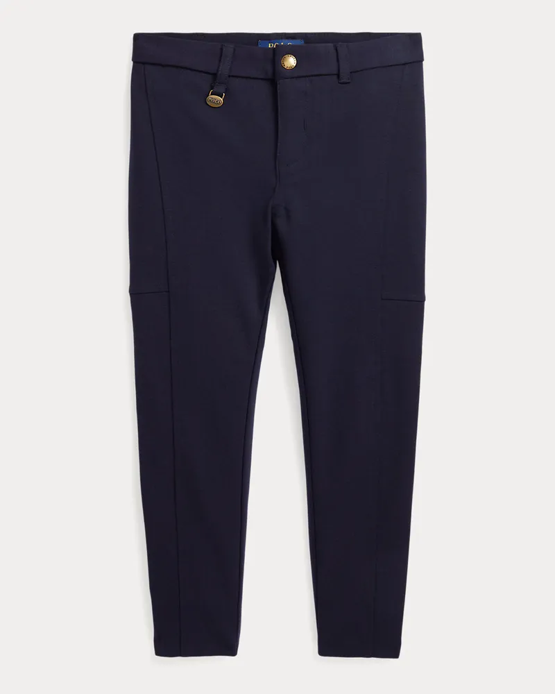 Ralph Lauren Ponté-Leggings mit Stretch Blue
