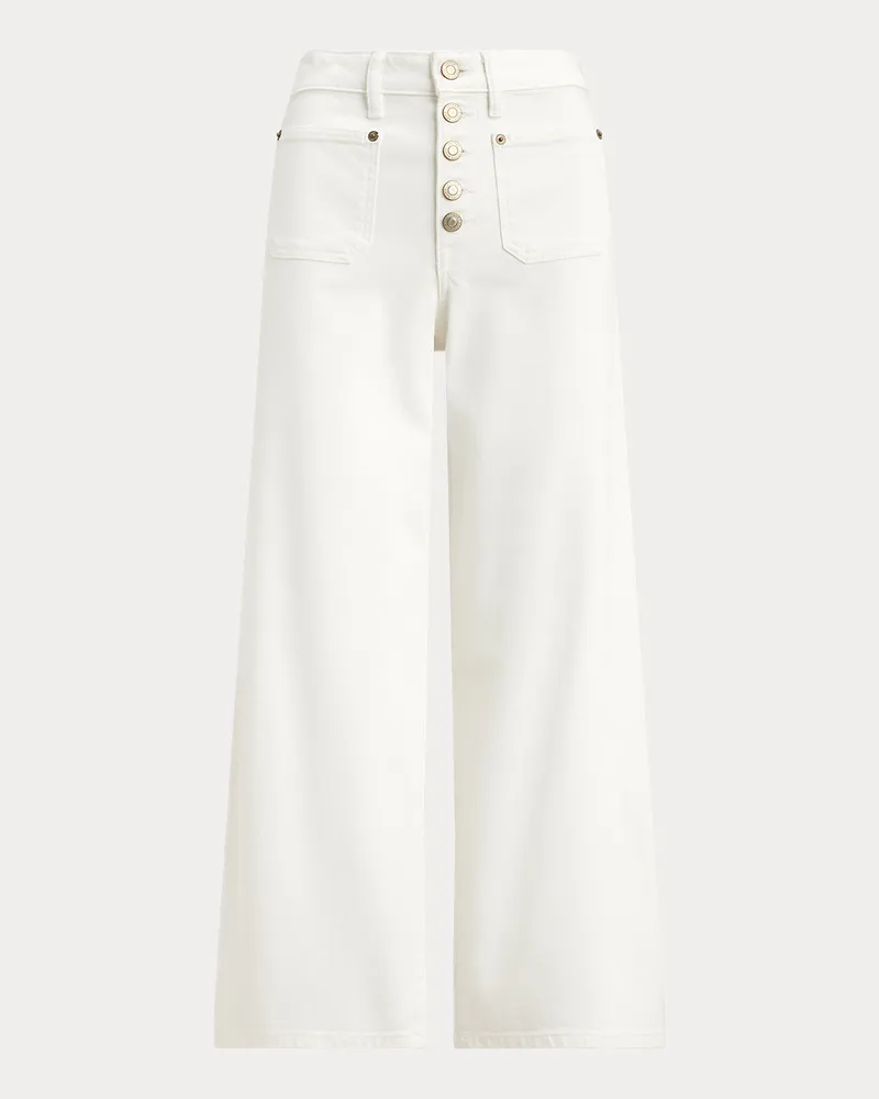 Ralph Lauren 7/8-Jeans mit hoher Leibhöhe Blue