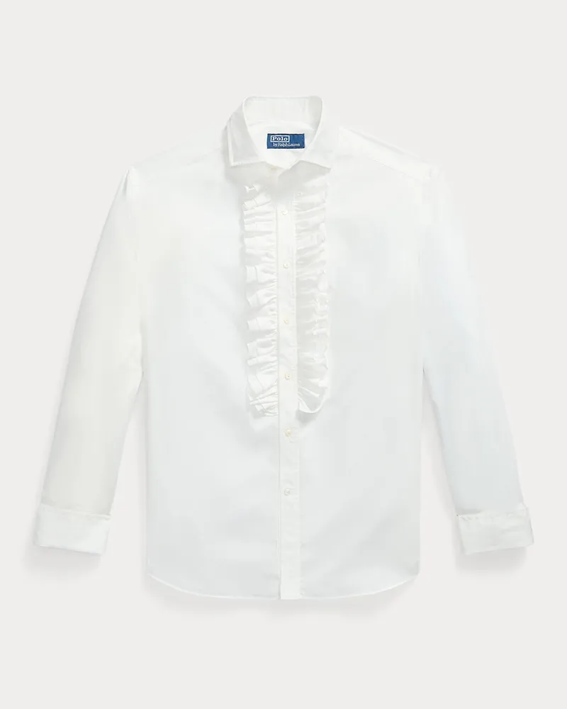 Ralph Lauren Classic-Fit Smokinghemd White
