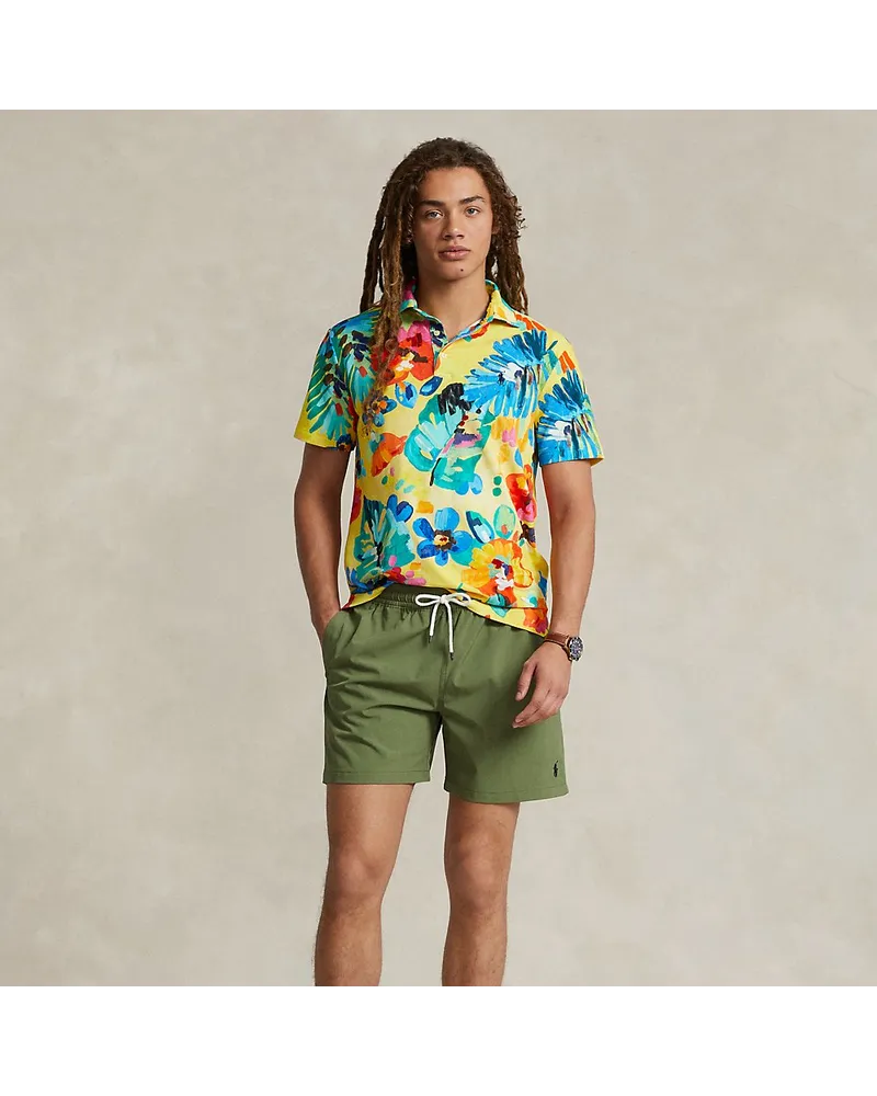 Ralph Lauren Klassische Badeshorts Traveler Green