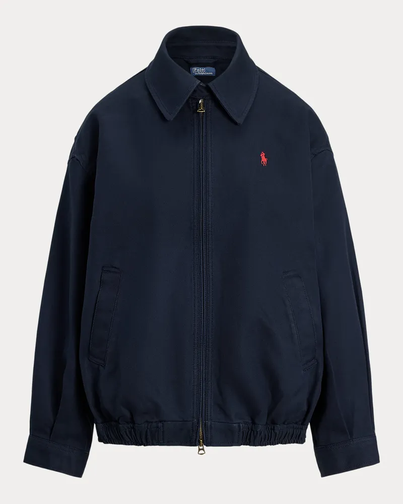 Ralph Lauren Beidseitige Baumwolljacke Blue