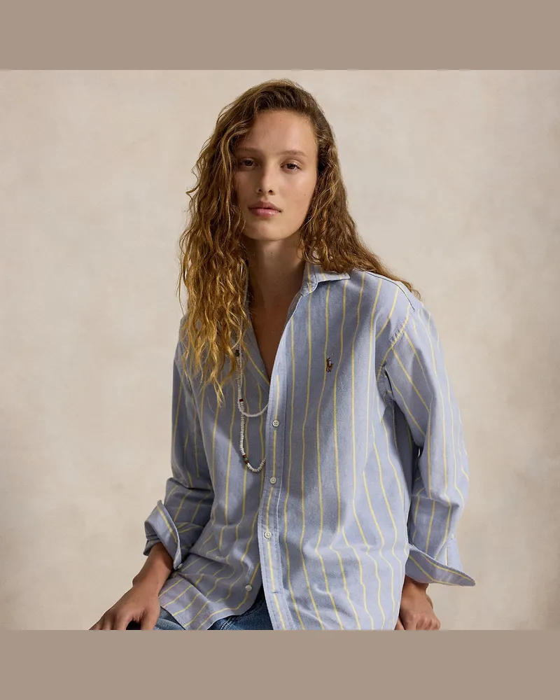 Ralph Lauren Relaxed-Fit Hemd aus Baumwolloxford Blue