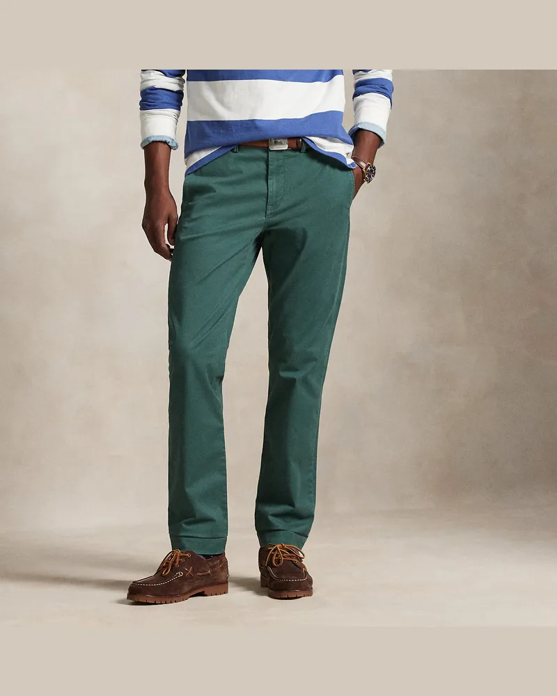 Ralph Lauren Stretch-Straight-Fit Chinohose Bedford Green