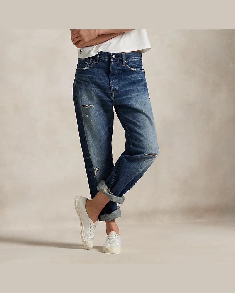 Ralph Lauren Slouch-Tapered-Fit Jeans Blue