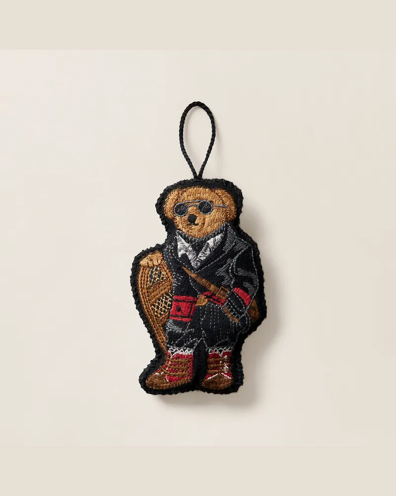 Ralph Lauren Home Ornament mit Holiday Polo Bear Multi