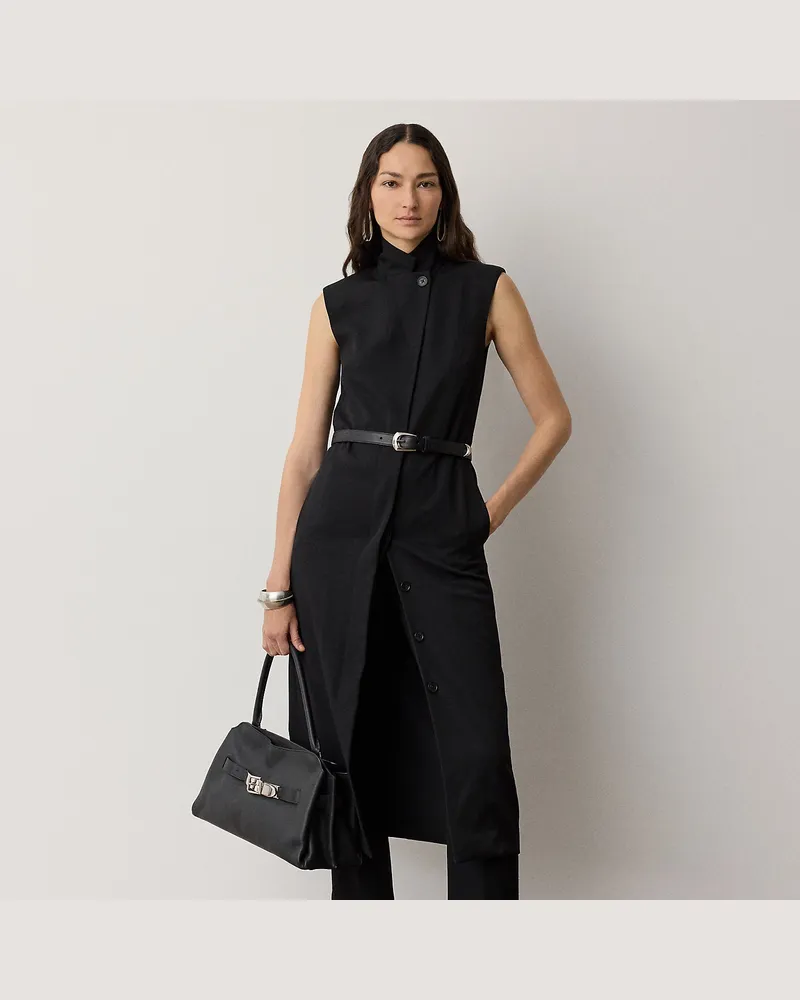 Ralph Lauren Tageskleid Nilla aus Grain de Poudre Black
