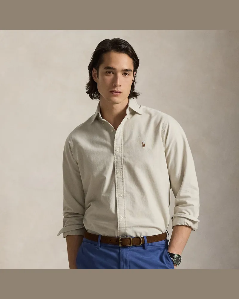 Ralph Lauren Das legendäre Oxfordhemd Tan
