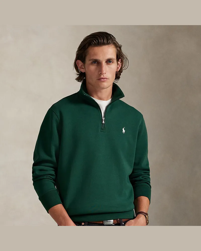 Ralph Lauren Pullover mit Viertelreißverschluss Green