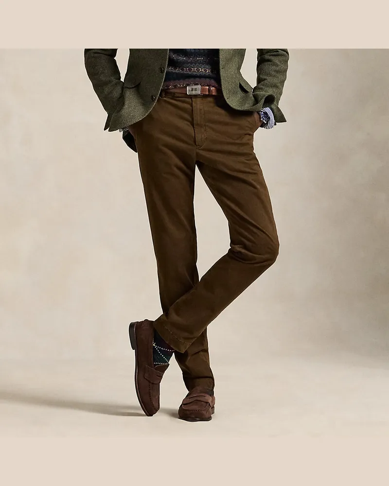 Ralph Lauren Slim-Fit Hose Jarrett aus Atlas Brown