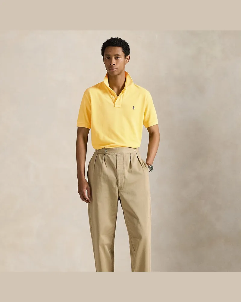 Ralph Lauren Original-Fit Piqué-Poloshirt Yellow