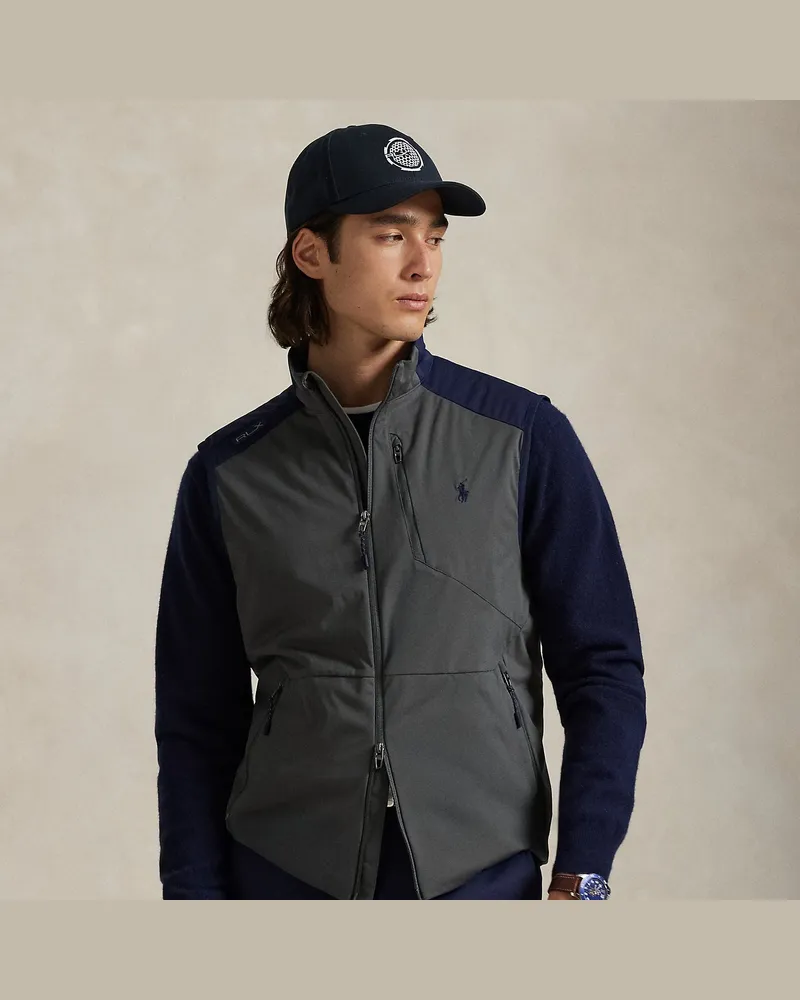 Ralph Lauren Verstaubare Weste in Color-Block-Optik Grey
