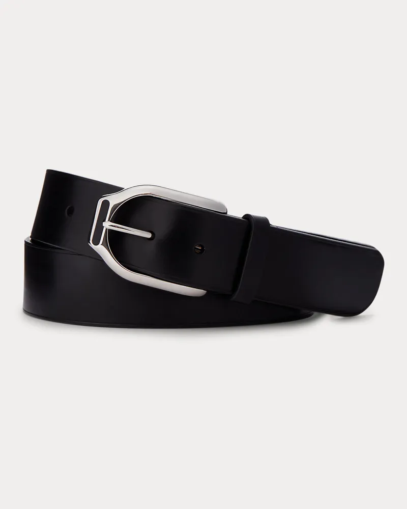 Ralph Lauren Ledergürtel Welington Black