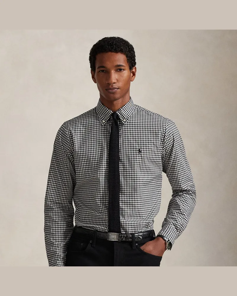 Ralph Lauren Kariertes Custom-Fit-Hemd aus Twill Multi