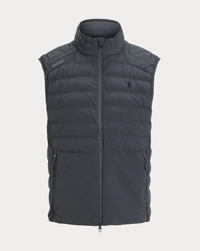 Ralph Lauren Steppweste mit Reißverschluss Grey